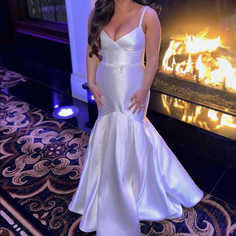Selling my wedding dress! Designer is Milla Nova.